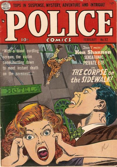 Cover for Police Comics (Quality Comics, 1941 series) #112