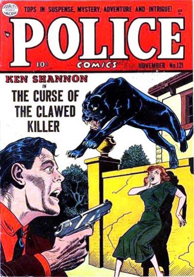 Cover for Police Comics (Quality Comics, 1941 series) #121