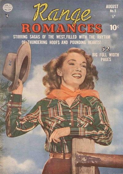 Cover for Range Romances (Quality Comics, 1949 series) #5
