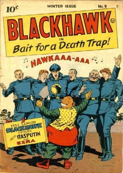 Cover for Blackhawk (Quality Comics, 1944 series) #9