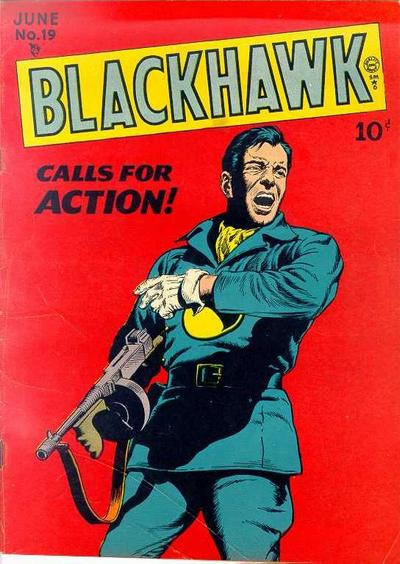 Cover for Blackhawk (Quality Comics, 1944 series) #19