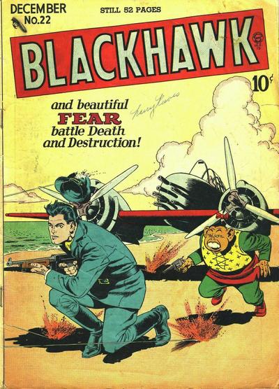 Cover for Blackhawk (Quality Comics, 1944 series) #22