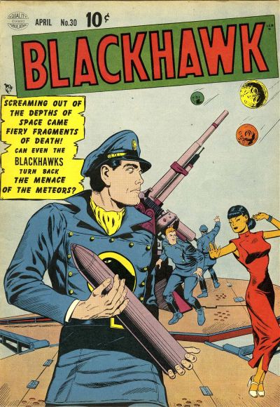 Cover for Blackhawk (Quality Comics, 1944 series) #30