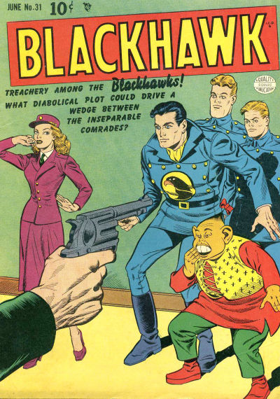 Cover for Blackhawk (Quality Comics, 1944 series) #31