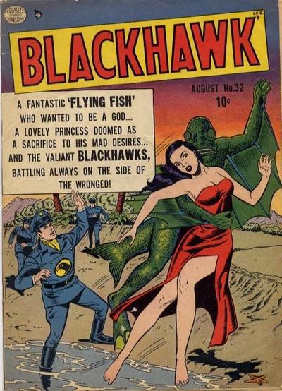 Cover for Blackhawk (Quality Comics, 1944 series) #32