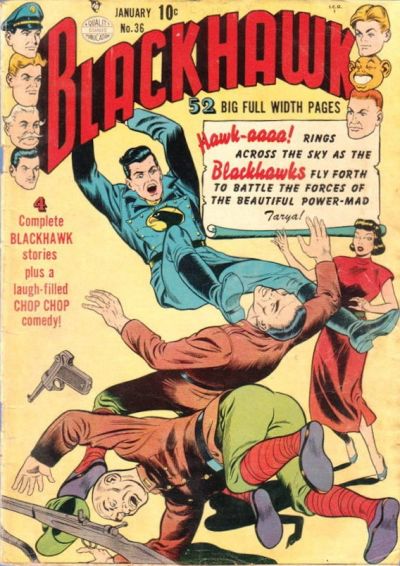 Cover for Blackhawk (Quality Comics, 1944 series) #36