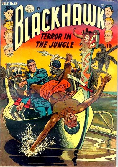 Cover for Blackhawk (Quality Comics, 1944 series) #54