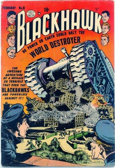 Cover for Blackhawk (Quality Comics, 1944 series) #61