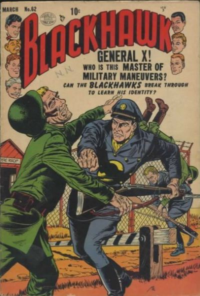 Cover for Blackhawk (Quality Comics, 1944 series) #62