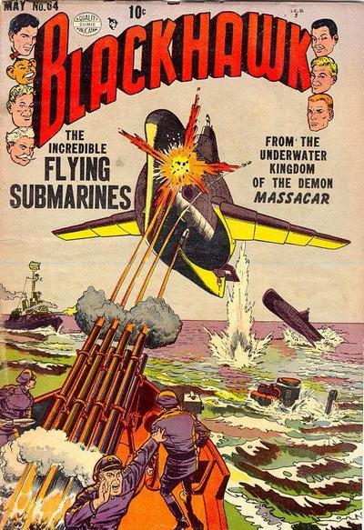 Cover for Blackhawk (Quality Comics, 1944 series) #64