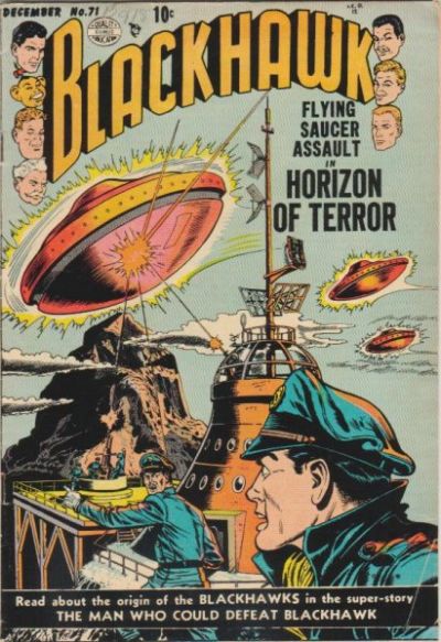 Cover for Blackhawk (Quality Comics, 1944 series) #71