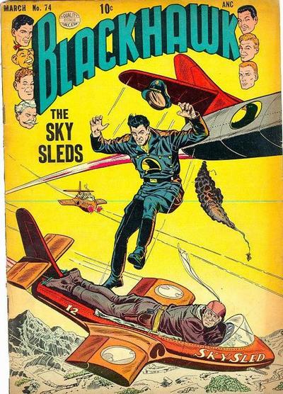 Cover for Blackhawk (Quality Comics, 1944 series) #74