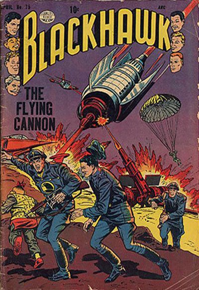 Cover for Blackhawk (Quality Comics, 1944 series) #75