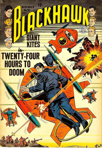 Cover for Blackhawk (Quality Comics, 1944 series) #82