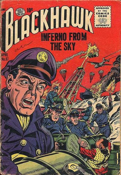 Cover for Blackhawk (Quality Comics, 1944 series) #87