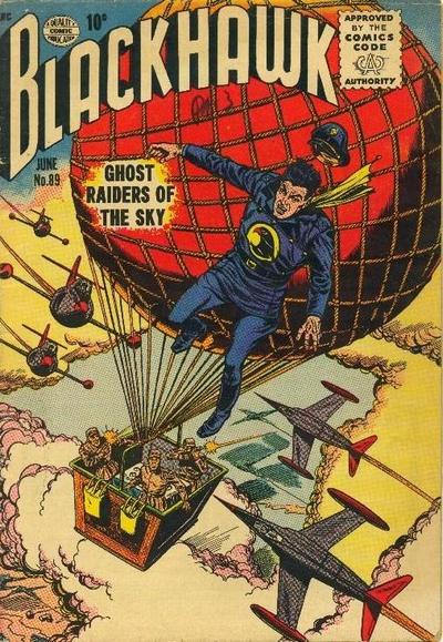Cover for Blackhawk (Quality Comics, 1944 series) #89