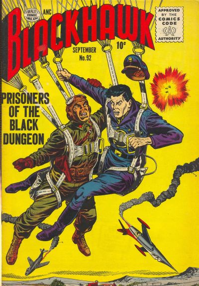 Cover for Blackhawk (Quality Comics, 1944 series) #92