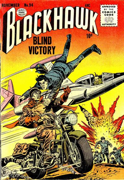 Cover for Blackhawk (Quality Comics, 1944 series) #94