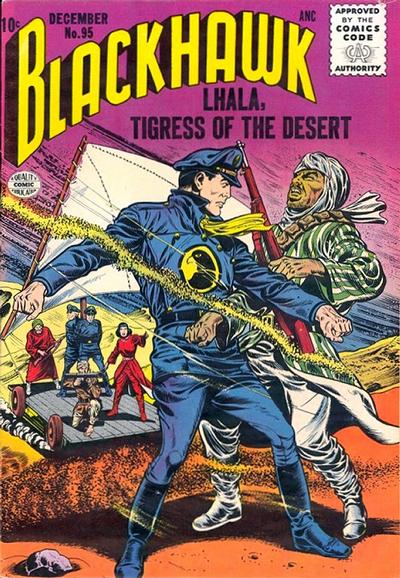 Cover for Blackhawk (Quality Comics, 1944 series) #95