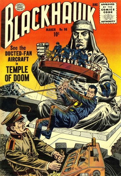 Cover for Blackhawk (Quality Comics, 1944 series) #98