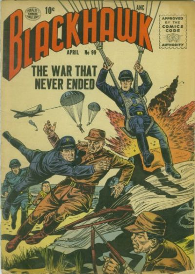 Cover for Blackhawk (Quality Comics, 1944 series) #99