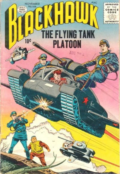Cover for Blackhawk (Quality Comics, 1944 series) #106