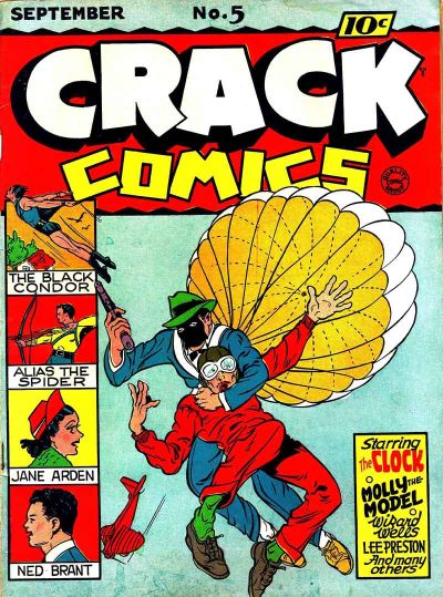 Cover for Crack Comics (Quality Comics, 1940 series) #5