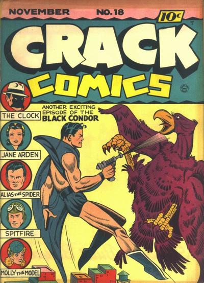 Cover for Crack Comics (Quality Comics, 1940 series) #18