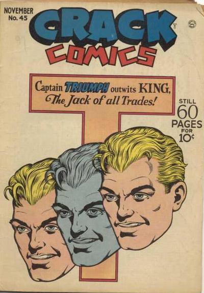 Cover for Crack Comics (Quality Comics, 1940 series) #45