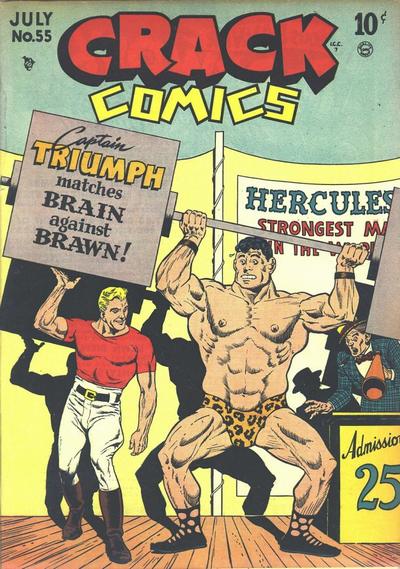Cover for Crack Comics (Quality Comics, 1940 series) #55