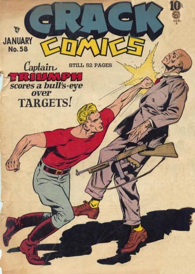 Cover for Crack Comics (Quality Comics, 1940 series) #58