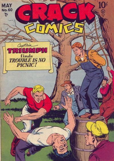 Cover for Crack Comics (Quality Comics, 1940 series) #60