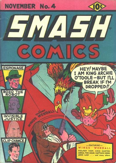 Cover for Smash Comics (Quality Comics, 1939 series) #4