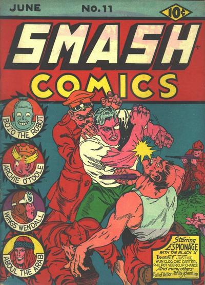 Cover for Smash Comics (Quality Comics, 1939 series) #11