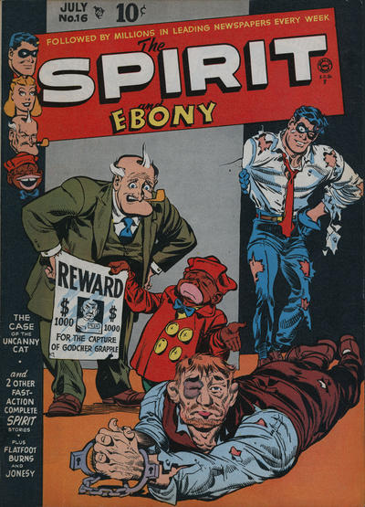 Cover for The Spirit (Quality Comics, 1944 series) #16
