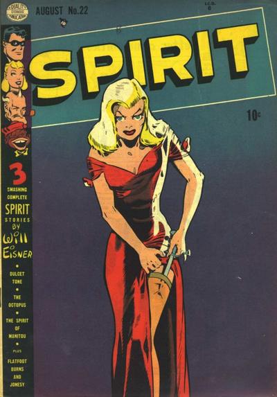 Cover for The Spirit (Quality Comics, 1944 series) #22