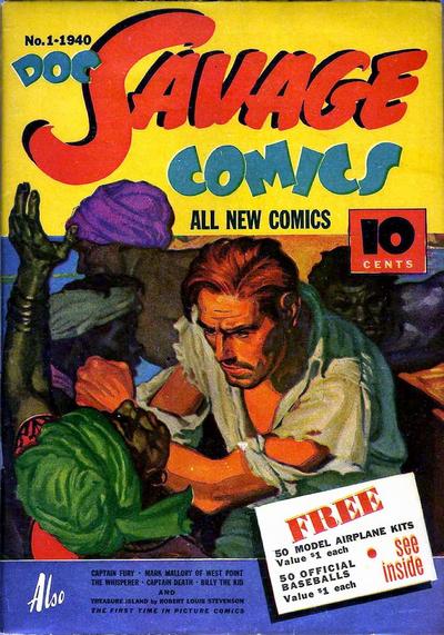 Cover for Doc Savage Comics (Street and Smith, 1940 series) #v1#1 (1)
