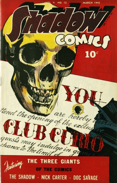 Cover for Shadow Comics (Street and Smith, 1940 series) #v4#12 [48]