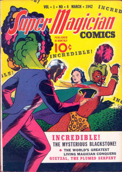 Cover for Super-Magician Comics (Street and Smith, 1941 series) #v1#4