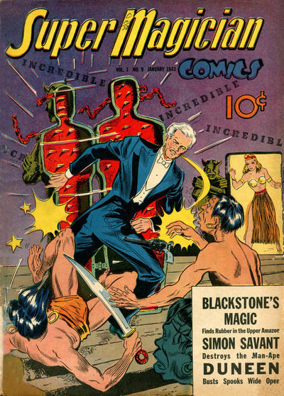 Cover for Super-Magician Comics (Street and Smith, 1941 series) #v1#9