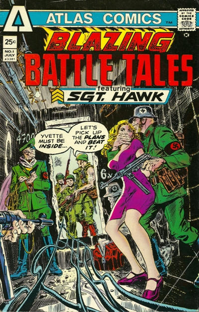 Cover for Blazing Battle Tales (Seaboard, 1975 series) #1