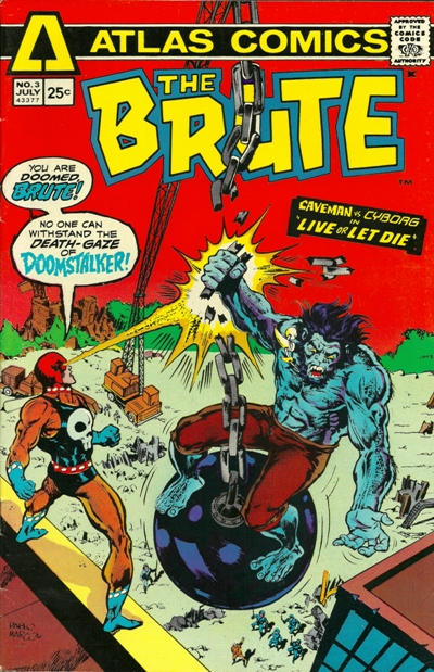 Cover for The Brute (Seaboard, 1975 series) #3