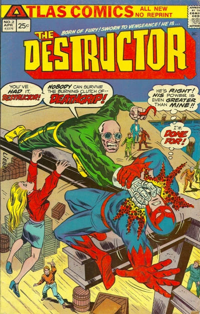 Cover for The Destructor (Seaboard, 1975 series) #2