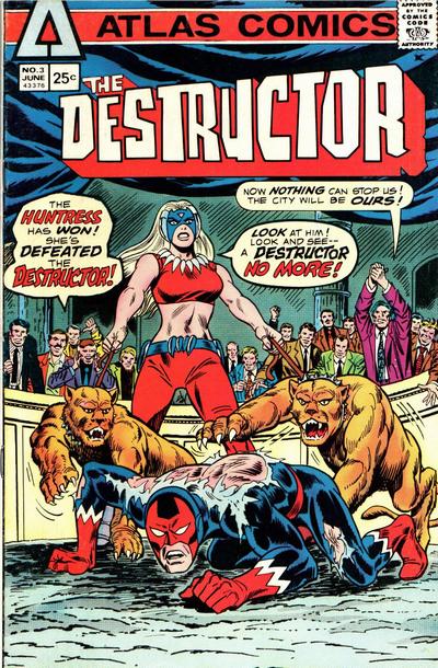 Cover for The Destructor (Seaboard, 1975 series) #3