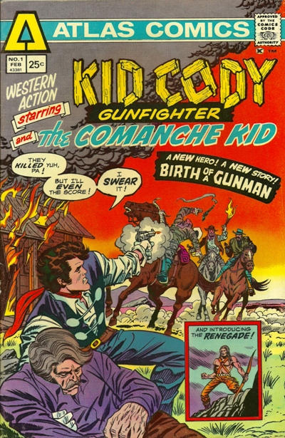 Cover for Western Action (Seaboard, 1975 series) #1