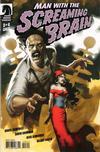 Cover for Man with the Screaming Brain (Dark Horse, 2005 series) #3 [Cover B]