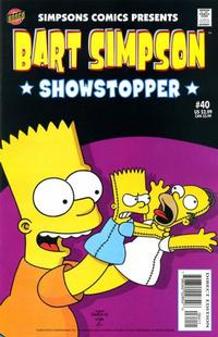 Cover Thumbnail for Simpsons Comics Presents Bart Simpson (Bongo, 2000 series) #40