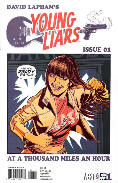 Cover for Young Liars (DC, 2008 series) #1