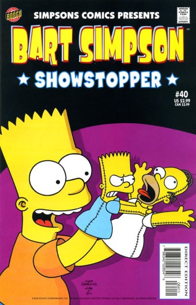 Cover for Simpsons Comics Presents Bart Simpson (Bongo, 2000 series) #40