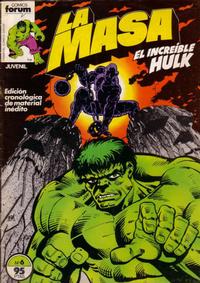 Cover Thumbnail for La Masa (Planeta DeAgostini, 1983 series) #6